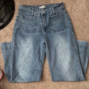 Luxante High Rise Denim Jeans for Women